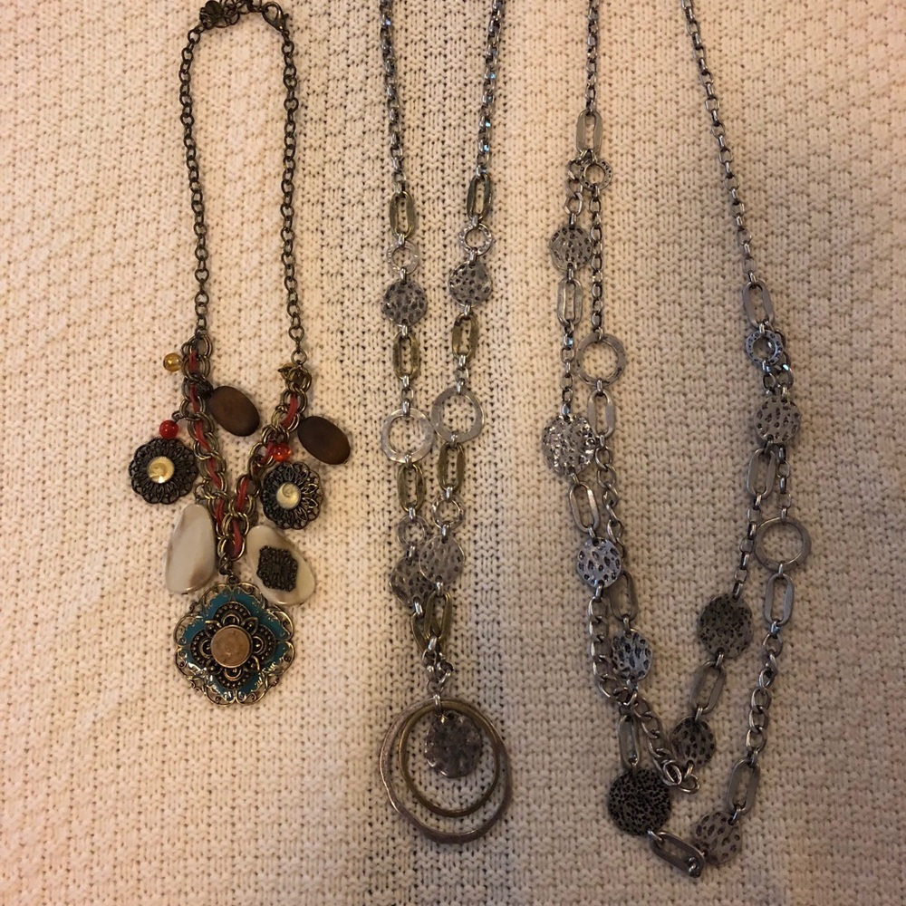 Three Ruby Rd. necklaces